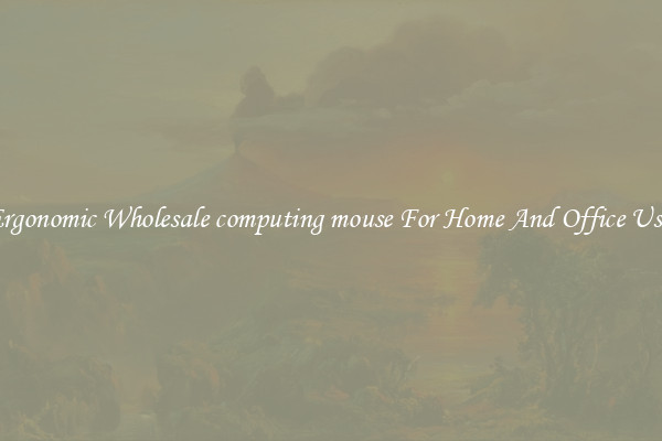 Ergonomic Wholesale computing mouse For Home And Office Use.