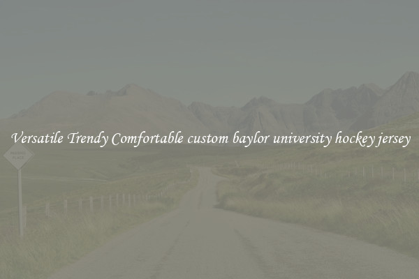 Versatile Trendy Comfortable custom baylor university hockey jersey